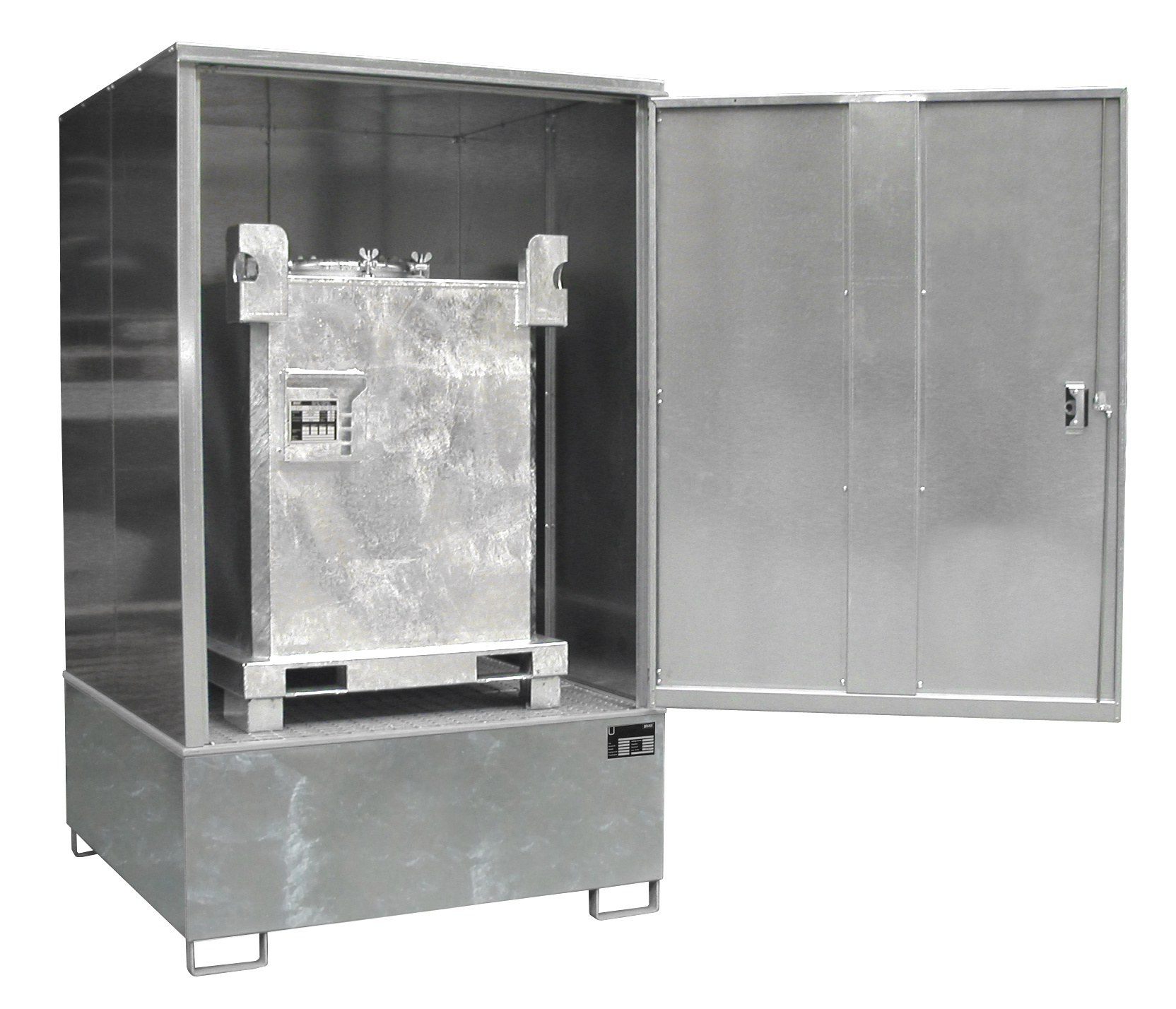 Gefahrstoff-Schrank Typ GS feuerverzinkt